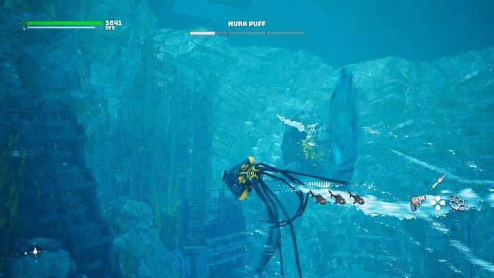 The previous attack of Murk Puff will be slightly modified and instead of just one clap, the opponent will now use this ability three times in a row - Biomutant: The Northwestern Worldeater - walkthrough - Main quests - Biomutant Guide