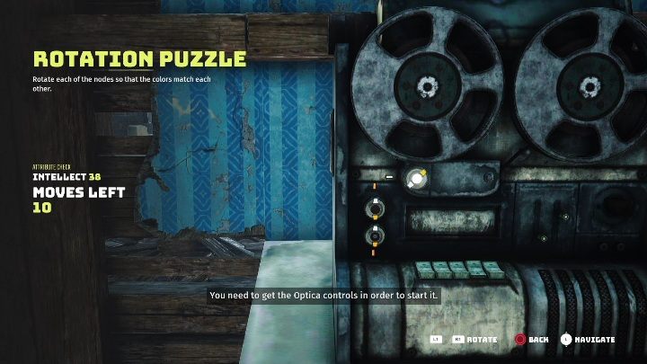 The Raylighter is in a room with blue walls - Biomutant: The Raylighter Rendezvous - walkthrough - NPC quests - Biomutant Guide