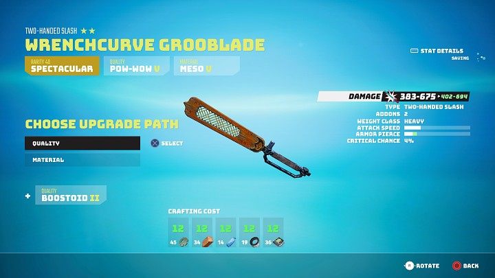 To upgrade weapons, you will need a Weapon Workbench - Biomutant: Equipment rarity - how to increase? - Character & equipment - Biomutant Guide