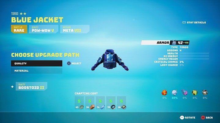 To upgrade weapons, you will need an Armor Workbench - Biomutant: Equipment rarity - how to increase? - Character & equipment - Biomutant Guide