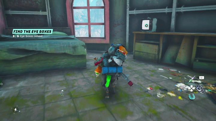4 - Biomutant: Spying the Eye Box - walkthrough - NPC quests - Biomutant Guide