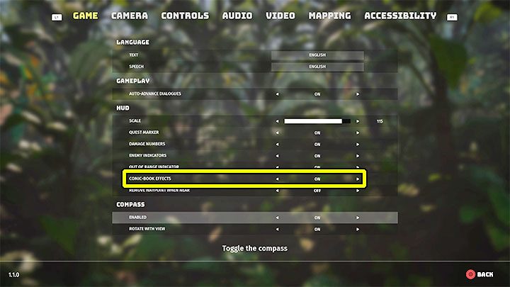Comic book effects are supposed to make the game more enjoyable, but you may want to get rid of them if you think they spoil the immersion or unnecessarily cover up parts of the screen and make it difficult to precisely aim your attacks - Biomutant: Comic Book Effects - how to turn them off? - Appendix - Biomutant Guide