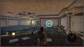 Return to the lower floor either by using the stairs again or by jumping down - Act 1 - Chapter 1 - Ascension City Downtown I - Act 1 - Chapter 1 - Bionic Commando - Game Guide and Walkthrough