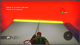 Keep running forward and make sure to listen to some useful hints about the negative effects of radiation - Act 1 - Chapter 1 - Tutorial - Act 1 - Chapter 1 - Bionic Commando - Game Guide and Walkthrough