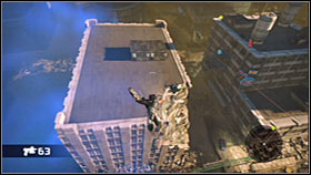 Once you've taken care of all the snipers return to the building where you saw the first sniper - Act 1 - Chapter 2 - Ascension City Downtown VI - Act 1 - Chapter 2 - Bionic Commando - Game Guide and Walkthrough