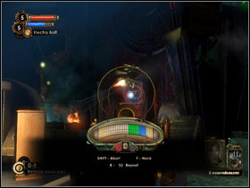 12 - If you hack the vending machine and stop the needle on the blue field, you will get a free, additional item - BioShock 2: The Atlantic Express - walkthrough - Walkthrough - Bioshock 2 Game Guide & Walkthrough