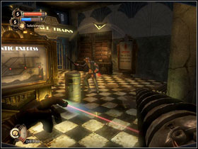 14 - A short cutscene will present a new rivet type, which set traps - BioShock 2: The Atlantic Express - walkthrough - Walkthrough - Bioshock 2 Game Guide & Walkthrough