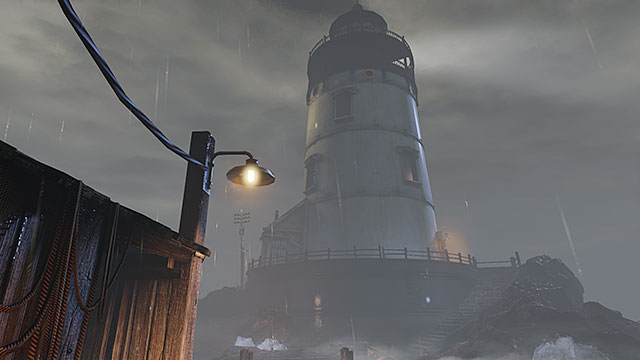 Your first order of business after arriving on the island is reaching the top of the lighthouse, because thats where a transport will be waiting for you - Reach the top of the lighthouse | Chapter 1 - The Lighthouse - Chapter 1 - The Lighthouse - BioShock Infinite Guide