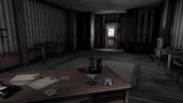 Losing your consciousness during the baptism will result in a disturbing vision taking place in Bookers office - Find a way to the city | Chapter 2 - Welcome Center - Chapter 2 - Welcome Center - BioShock Infinite Guide