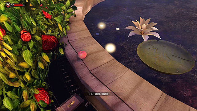 Youll awaken in a garden being surrounded by a lot of praying people - Find the statue of Columbia | Chapter 2 - Welcome Center - Chapter 2 - Welcome Center - BioShock Infinite Guide