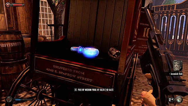 The alleyway youve just entered will allow you to get to a grocery store - Fight your way to Monument Island | Chapter 3 - Raffle Square - Chapter 3 - Raffle Square - BioShock Infinite Guide