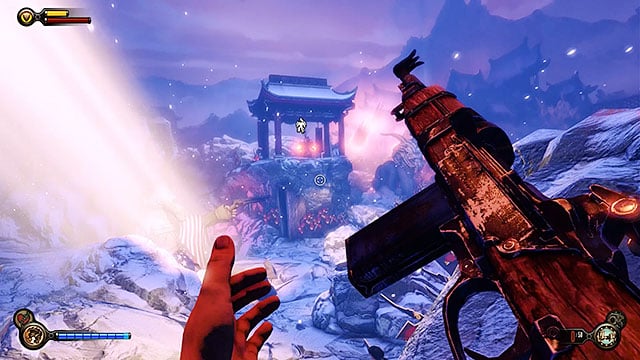 Continue moving towards the main exhibit where once again youll be forced to engage Slates people in battle - Defeat Slates men | Chapter 9 - Hall of Heroes - Chapter 9 - Hall of Heroes - BioShock Infinite Guide