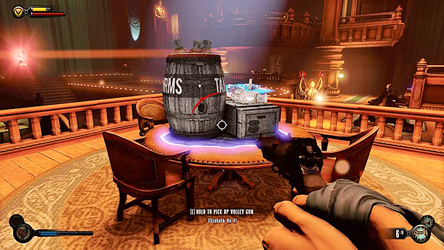 The last surprise Fink has prepared for you are various types of machines - Go to The Good Time Club and rescue Chen Lin | Chapter 18 - The Good Time Club - Chapter 18 - The Good Time Club - BioShock Infinite Guide