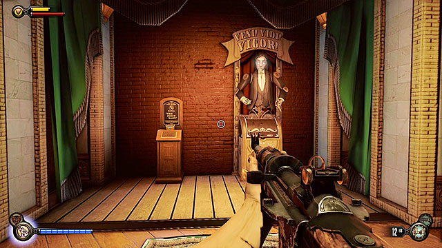 Go past the toilets and at the end of the corridor youll find the Veni - Go to The Good Time Club and rescue Chen Lin | Chapter 18 - The Good Time Club - Chapter 18 - The Good Time Club - BioShock Infinite Guide