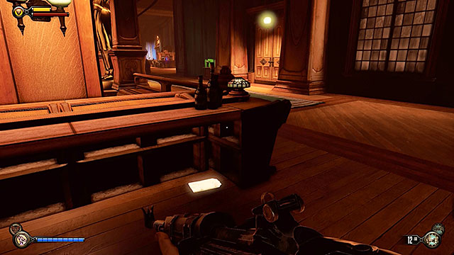 Leave the bar and use the stairs to get to the upper floor - Go to The Good Time Club and rescue Chen Lin | Chapter 18 - The Good Time Club - Chapter 18 - The Good Time Club - BioShock Infinite Guide