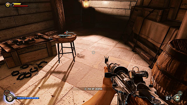 Go past the projection room to end up in a corridor with the cells - Find Chen Lins cell | Chapter 18 - The Good Time Club - Chapter 18 - The Good Time Club - BioShock Infinite Guide