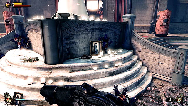 Return to the alley and keep moving until you reach Z - Go to Comstock house part 3 | Chapter 30 - Downtown Emporia - Chapter 30 - Downtown Emporia - BioShock Infinite Guide