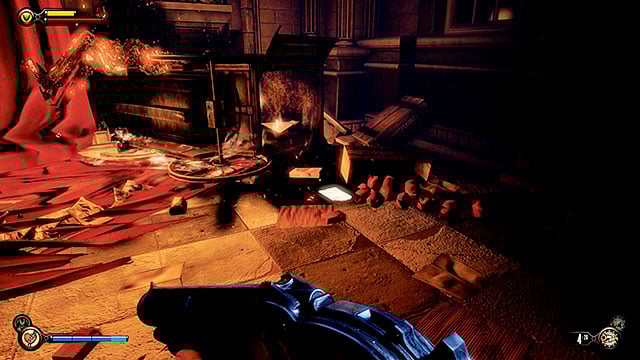 Once youve searched the stores enter the Memorial Gardens (point number 2 on the map) - Find the crypt of Lady Comstock | Chapter 30 - Downtown Emporia - Chapter 30 - Downtown Emporia - BioShock Infinite Guide