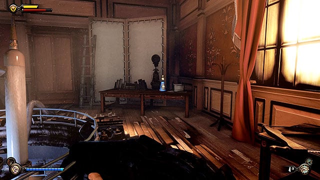 Theres an Infusion #21 in the same room, next to the beak of Luteces machine - Find the three tears | Chapter 31 - Memorial Gardens - Chapter 31 - Memorial Gardens - BioShock Infinite Guide