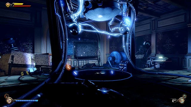 Go back to the main room and open the first tear you were searching for - Find the three tears | Chapter 31 - Memorial Gardens - Chapter 31 - Memorial Gardens - BioShock Infinite Guide