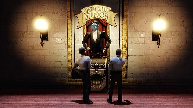 To upgrade vigors, use Veni - List of trophies in Bioshock Infinite - Basics - BioShock Infinite Guide