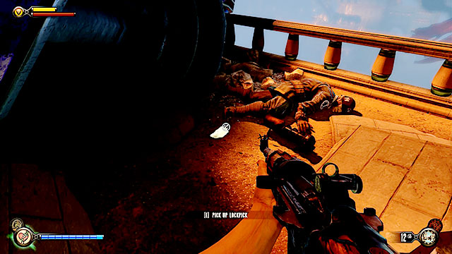 Search the roof after youve won the battle - Board Prophet Comstocks zeppelin | Chapter 36 - Hand of the Prophet - Chapter 36 - Hand of the Prophet - BioShock Infinite Guide