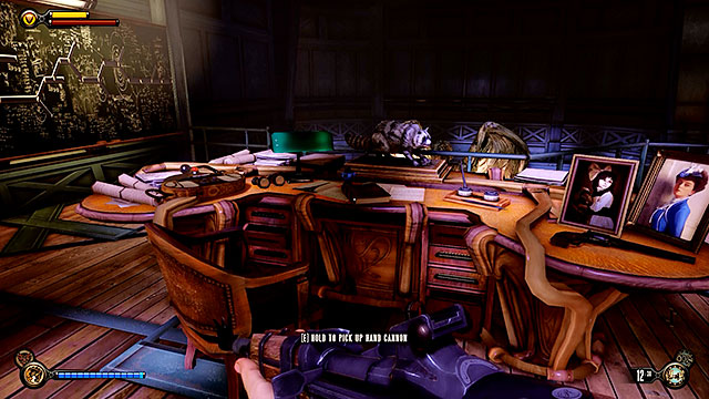 Theres also Comstocks study on the same floor - Find the controls | Chapter 38 - Engineering Deck - Chapter 38 - Engineering Deck - BioShock Infinite Guide