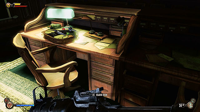 The Fraternal Order of the Raven - in the office to the left of the projection room (you visit this area soon before confronting the Raven) - Chapter 4 | Voxophones in BioShock Infinite - Voxophones - BioShock Infinite Guide