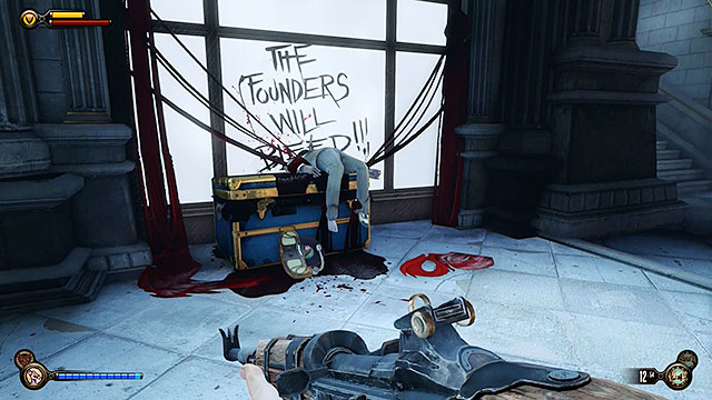 Grand Central Station - next to a crate in the corridor located between the ticket offices - Chapter 29 | Voxophones in BioShock Infinite - Voxophones - BioShock Infinite Guide