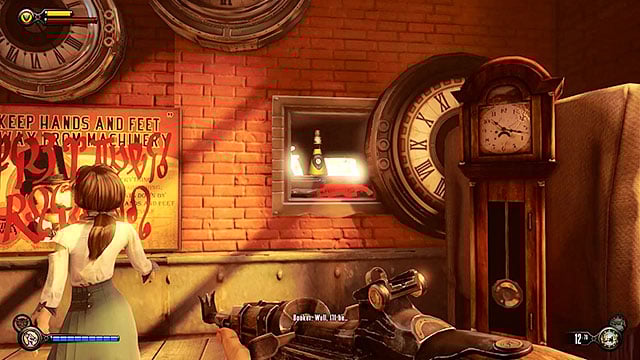 Plaza of Zeal - inside the watchmakers store - Chapters 17-20 | Infusions in BioShock Infinite - Infusions - BioShock Infinite Guide