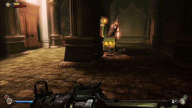 The Fraternal Order of the Raven - in the aviary, next to a broken down vending machine - Chapters 4-5 | Gear in BioShock Infinite - Gear - BioShock Infinite Guide