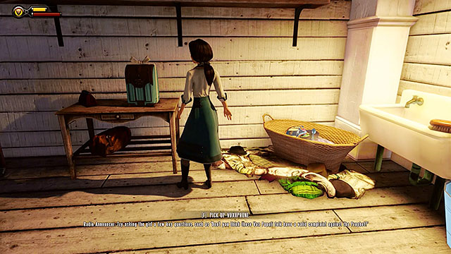 The Arcade - on a table inside a room designated for employees only - Chapters 7-8 | Gear in BioShock Infinite - Gear - BioShock Infinite Guide