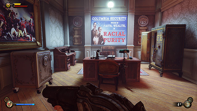 Soldiers Field Greeting Pavilion - on a desk behind the safe in the security office (you must break into this room) - Chapter 8 | Lockpicks in BioShock Infinite - Lockpicks - BioShock Infinite Guide