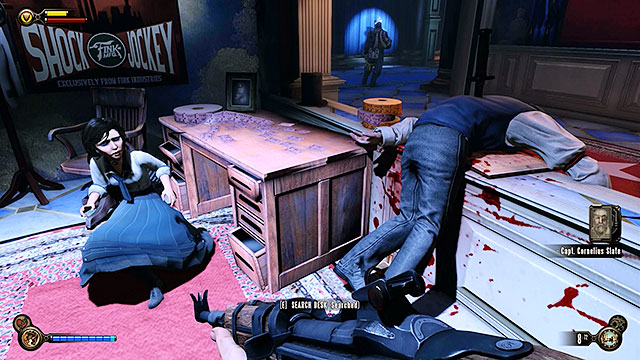 Hall of Heroes - under the desk in the ticket office, near the entrance to the building - Chapters 9-11 | Lockpicks in BioShock Infinite - Lockpicks - BioShock Infinite Guide
