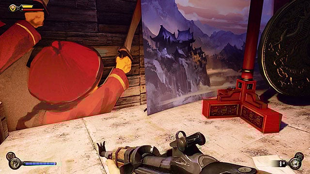 Peking Exhibit - inside a room reserved only for the employees - Chapters 9-11 | Lockpicks in BioShock Infinite - Lockpicks - BioShock Infinite Guide