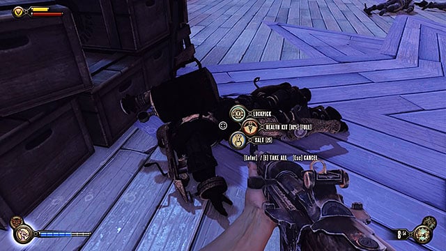 Soldiers Field - near the Firemans corpse in a square in front of Patriots Pride Pavilion - Chapter 12 | Lockpicks in BioShock Infinite - Lockpicks - BioShock Infinite Guide