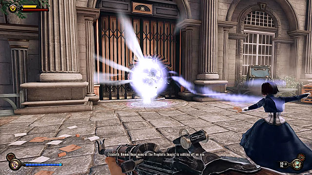 One of the most important of Elizabeths abilities is to open tears (portals) - Elizabeths skills in BioShock Infinite - Elizabeth - BioShock Infinite Guide