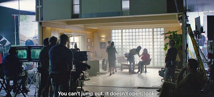 This is a very interesting meta ending - Bandersnatch: Major ending 1 Stefan ends up on the movie set (meta ending) - Major endings - Black Mirror Bandersnatch Endings Guide