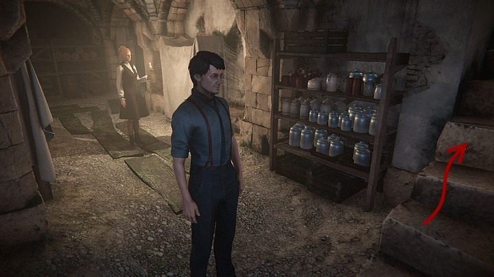 Leave the basement (its not so easy - go from the body towards the bottom of the screen and turn right as the planks on the ground turn - Examine how Ailsa died | Black Mirror Walkthrough - Chapter 3 - Black Mirror Guide