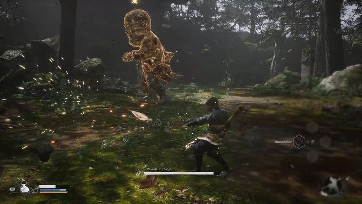 One of the elements of your arsenal are spells - the first spell, Immobilize, is obtained during the fight with the first mini-boss of the game, Bullguard - Black Myth Wukong: Tips and tricks - Basics - Black Myth Wukong Guide