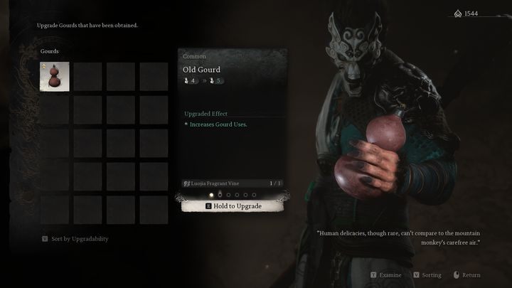 When Wukong takes a sip of the Gourd, he regains a certain amount of health - Black Myth Wukong: Gourd and healing - Basics - Black Myth Wukong Guide