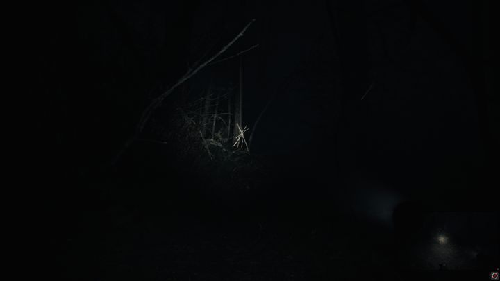 Finally, Bullet will lead you to a huge white tree - Chapters 1, 2 and 3 | Blair Witch Walkthrough - Walkthrough - Blair Witch Guide