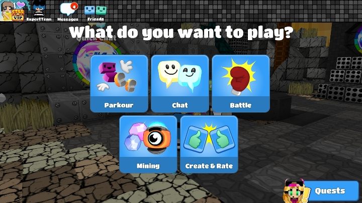 In BlockStarPlanet you can practice your dexterity - Step 8 - Parkour in BlockStarPlanet - 10 steps to start - BlockStarPlanet Guide