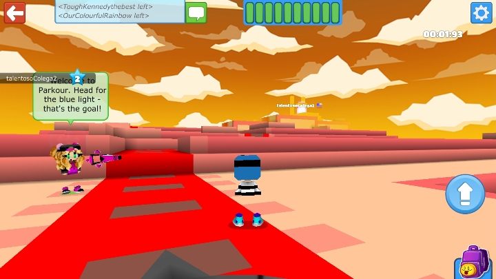 The purpose of this mode is to take the specified route to the portal at its end - Step 8 - Parkour in BlockStarPlanet - 10 steps to start - BlockStarPlanet Guide