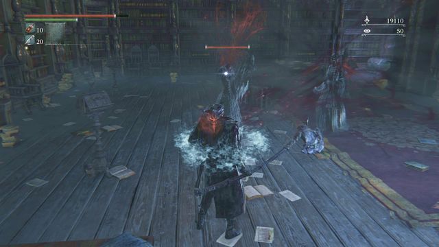 Remaining for too long in attacks reach might have bad consequences. - Forsaken Castle Cainhurst | Walkthrough - Walkthrough - Bloodborne Game Guide & Walkthrough