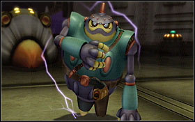 The general will summon some minor droids to help him - get rid of them in the first place - Flying Fortress - Disc 1 - Blue Dragon - Game Guide and Walkthrough