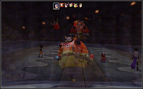 This battle is generally very similar to the previous ones - Flying Fortress - Disc 1 - Blue Dragon - Game Guide and Walkthrough