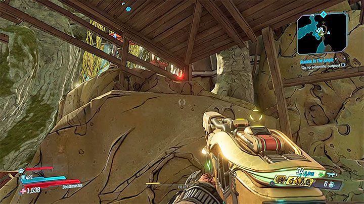 Turn left again, this time slightly - How to reach the Typhon Log in Voracious Canopy in Borderlands 3? - FAQ - Borderlands 3 Guide