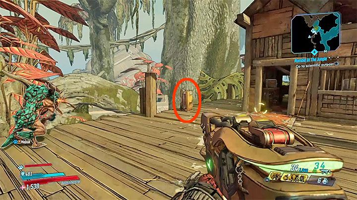 The final part of the climb is very easy - How to reach the Typhon Log in Voracious Canopy in Borderlands 3? - FAQ - Borderlands 3 Guide