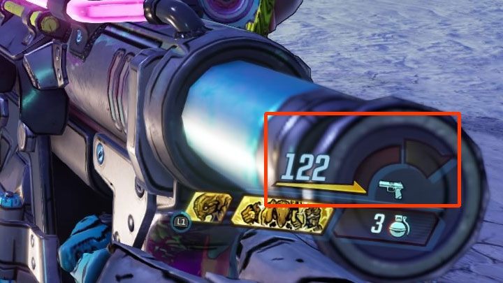 While firing the COV weapon, the weapon temperature indicator in the lower right corner of the screen gradually fills up - Is it possible to permanently lose COV weapon in Borderlands 3? - FAQ - Borderlands 3 Guide